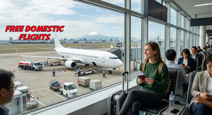 Free Domestic Flights for International Travelers on Japan Airlines